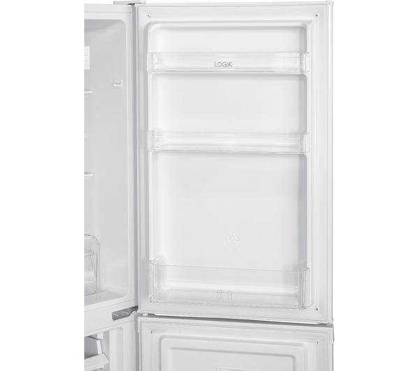 LOGIK L50BW23 60/40 Fridge Freezer - White - Image 7