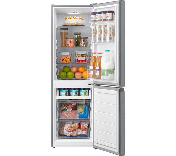 LOGIK LFC50S23 60/40 Fridge Freezer - Silver - Image 3