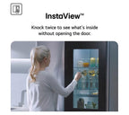 LG InstaView GSGV81PYLL American-Style Smart Fridge Freezer - Prime Silver - Image 2