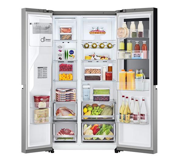 LG InstaView GSGV81PYLL American-Style Smart Fridge Freezer - Prime Silver - Image 9