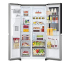 LG InstaView GSGV81PYLL American-Style Smart Fridge Freezer - Prime Silver - Image 9