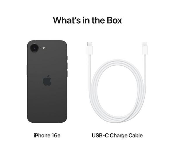 APPLE iPhone 16e - 128 GB, Black - Image 8