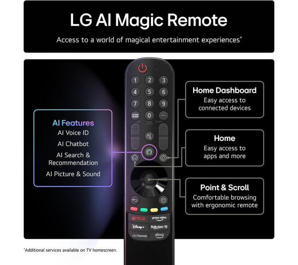 LG G5 55" OLED evo AI 4K HDR Smart TV 2025 (Wall Mount Version) - OLED55G54LW - Image 5