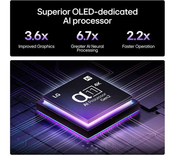 LG G5 55" OLED evo AI 4K HDR Smart TV 2025 (Wall Mount Version) - OLED55G54LW - Image 7