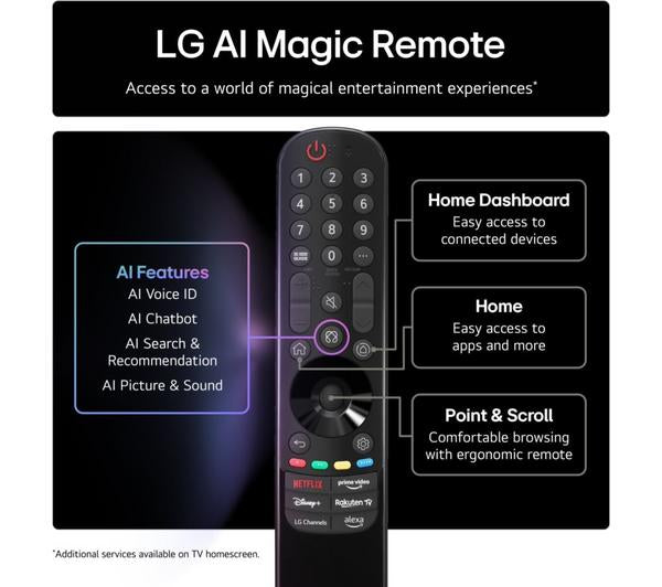 LG C5 65" OLED evo AI 4K HDR Smart TV 2025 - OLED65C54LA - Image 6