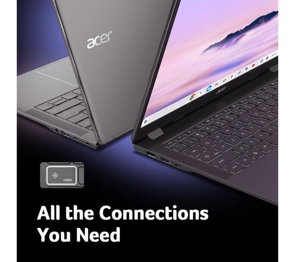 ACER 514 14" Chromebook Plus - Intel® Core™ 3, 128 GB eMMC, Grey - Image 6