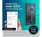 SAMSUNG Series 6 SpaceMax RS70F65KET American-Style Smart Fridge Freezer - Silver - Image 5