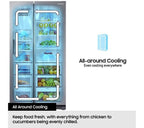 SAMSUNG Series 6 SpaceMax RS70F65KET American-Style Smart Fridge Freezer - Silver - Image 6