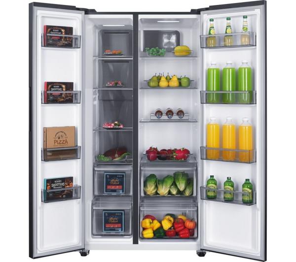 KENWOOD KSBSXD25 American-Style Fridge Freezer - Inox - Image 2