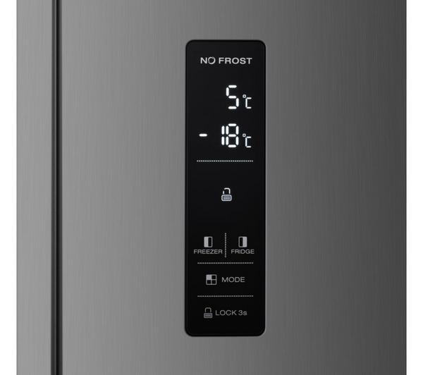 KENWOOD KSBSXD25 American-Style Fridge Freezer - Inox - Image 3