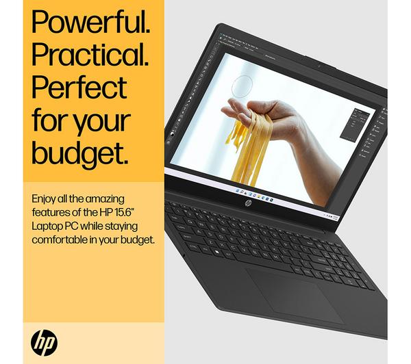 HP 15-fc0537sa 15.6" Laptop - AMD Ryzen 5, 512 GB, Jet Black - Image 8