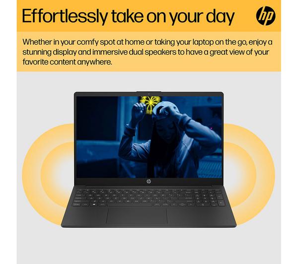 HP 15-fc0537sa 15.6" Laptop - AMD Ryzen 5, 512 GB, Jet Black - Image 10