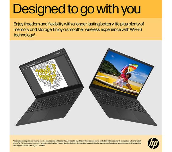 HP 15-fc0537sa 15.6" Laptop - AMD Ryzen 5, 512 GB, Jet Black - Image 11