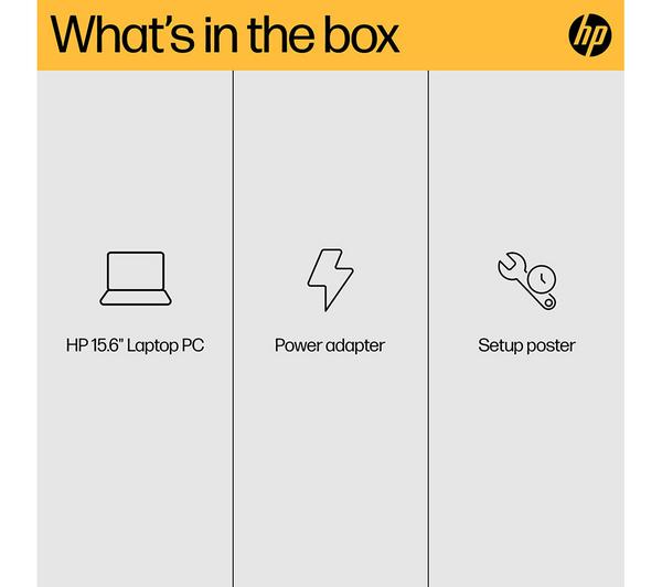 HP 15-fc0537sa 15.6" Laptop - AMD Ryzen 5, 512 GB, Jet Black - Image 13