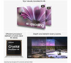 SAMSUNG U8000F 43" Crystal UHD 4K HDR Smart TV 2025 - UE43U8000F - Image 3