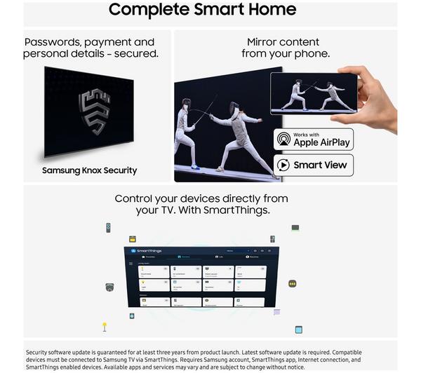 SAMSUNG U8000F 65" Crystal UHD 4K HDR Smart TV 2025 - UE65U8000F - Image 10