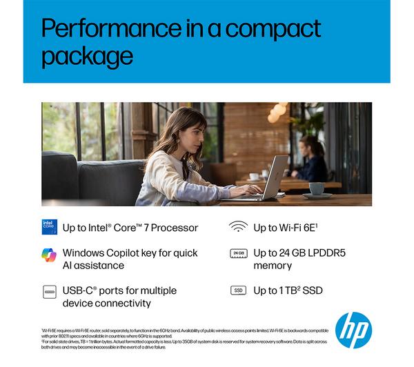 HP OmniBook 5 Flip 14" 2 in 1 Laptop - Intel® Core™ i3, 512 GB SSD, Silver - Image 5