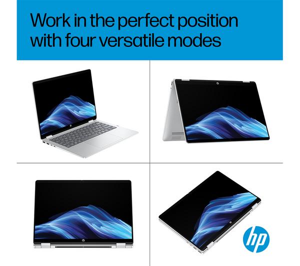 HP OmniBook 5 Flip 14" 2 in 1 Laptop - Intel® Core™ i3, 512 GB SSD, Silver - Image 6