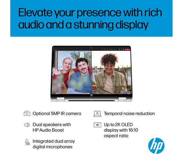 HP OmniBook 5 Flip 14" 2 in 1 Laptop - Intel® Core™ i3, 512 GB SSD, Silver - Image 8