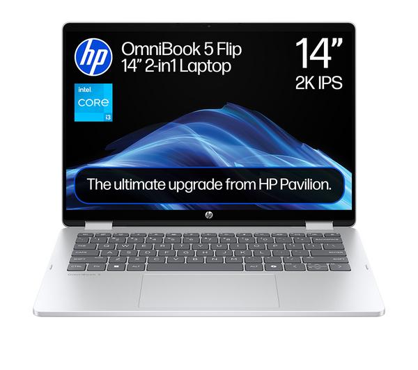 HP OmniBook 5 Flip 14" 2 in 1 Laptop - Intel® Core™ i3, 512 GB SSD, Silver - Image 21