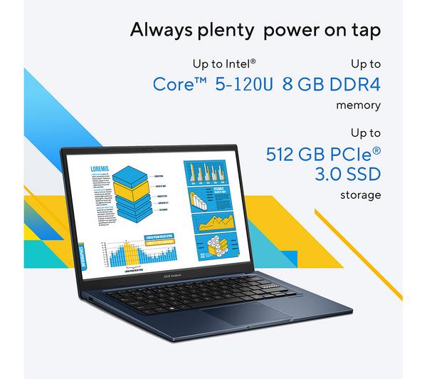 ASUS Vivobook 14 X1404VA 14" Laptop - Intel® Core™ 5, 512 GB SSD, Silver - Image 8