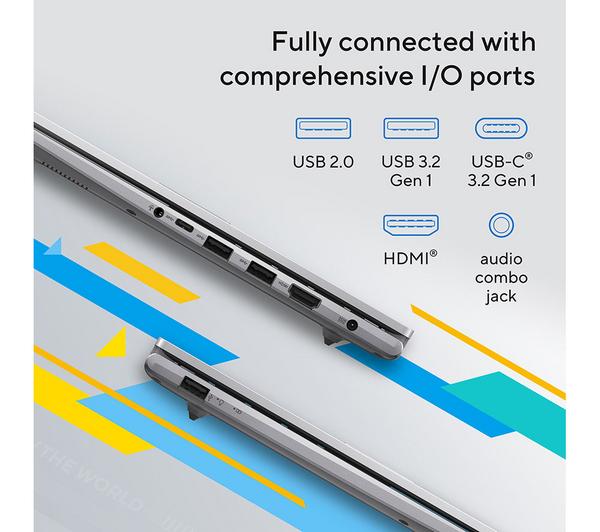 ASUS Vivobook 14 X1404VA 14" Laptop - Intel® Core™ 5, 512 GB SSD, Silver - Image 9