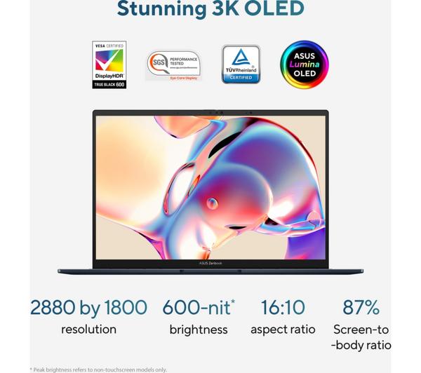 ASUS Zenbook 14 OLED 14" Laptop - Intel® Core™ Ultra 9, 1 TB SSD, Ponder Blue - Image 10
