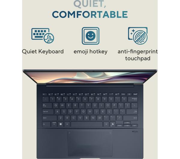 ASUS Zenbook 14 OLED 14" Laptop - Intel® Core™ Ultra 9, 1 TB SSD, Ponder Blue - Image 14