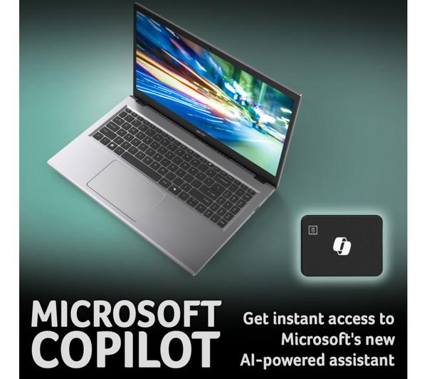ACER Aspire Go 15 15.6" Laptop - Intel® Core™ 3, 128 GB UFS, Silver - Image 5