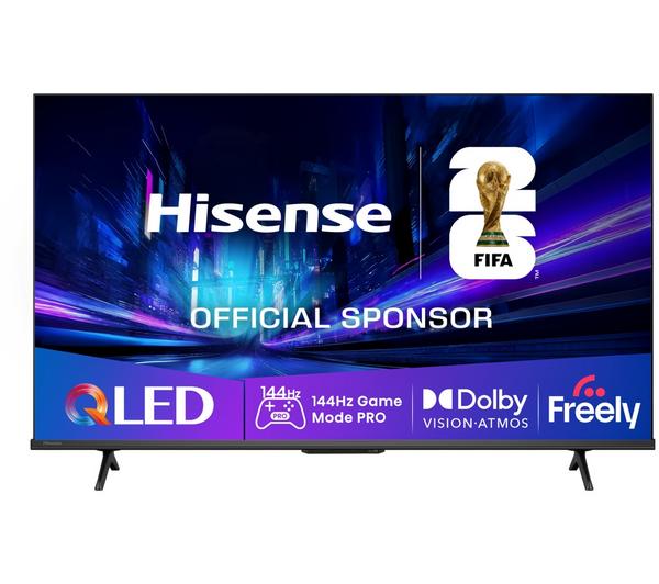 HISENSE E7Q PRO 50" QLED 4K HDR Smart TV with Freely - 50E7QTUK PRO