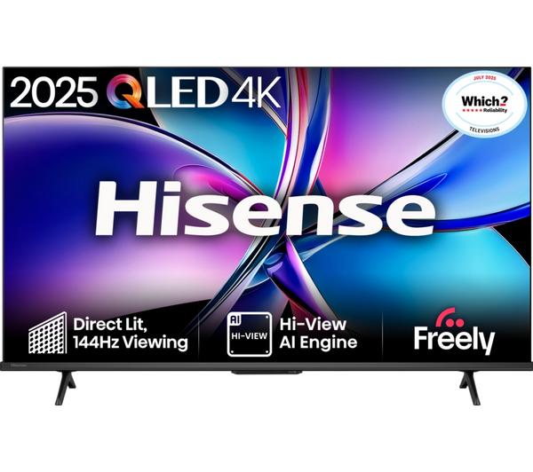 HISENSE E7Q PRO 50" QLED 4K HDR Smart TV with Freely - 50E7QTUK PRO - Image 2