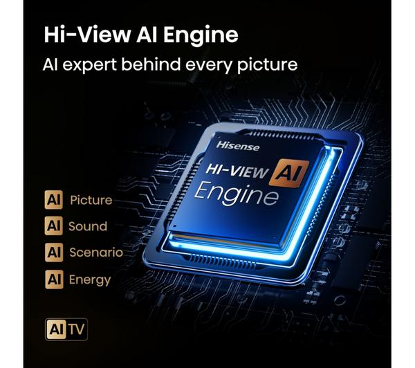 HISENSE E7Q PRO 50" QLED 4K HDR Smart TV with Freely - 50E7QTUK PRO - Image 6
