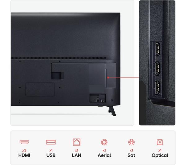 LG QNED70 55" QNED AI 4K HDR Smart TV 2025 - 55QNED70A6A - Image 4