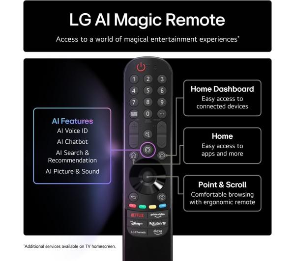 LG QNED70 55" QNED AI 4K HDR Smart TV 2025 - 55QNED70A6A - Image 5
