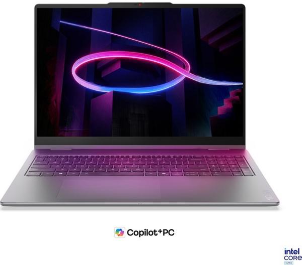 LENOVO Yoga 7i Aura Edition 16" 2 in 1 Laptop, Copilot+ PC - Intel® Core™ Ultra 7, 512 GB, Luna Grey - Image 2