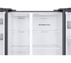 SAMSUNG Bespoke AI Series 7 SpaceMax RS57DG410EM9EU Smart American-Style Fridge Freezer - Silver - Image 5