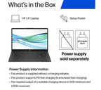HP 14-ep2500sa 14" Laptop - Intel® N150, 128 GB UFS, Jet Black - Image 3