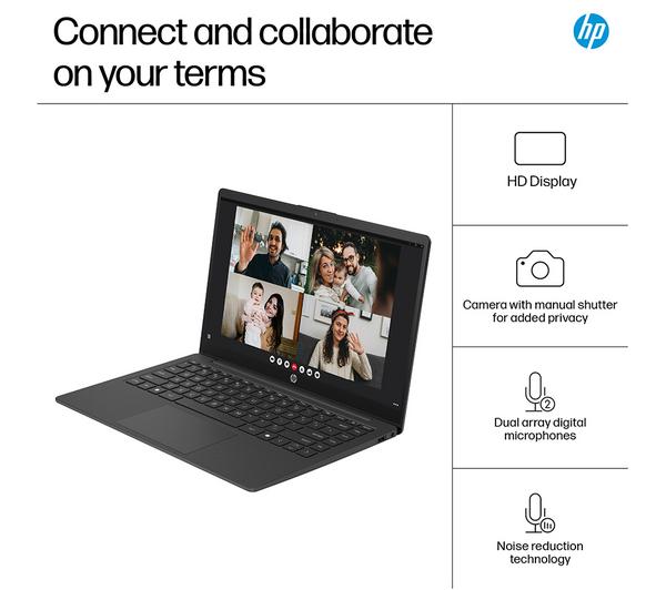 HP 14-ep2500sa 14" Laptop - Intel® N150, 128 GB UFS, Jet Black - Image 5