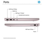 HP 14-ep2500sa 14" Laptop - Intel® N150, 128 GB UFS, Jet Black - Image 9