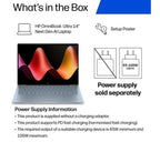 HP OmniBook Ultra 14" Laptop, Copilot+ PC - Snapdragon X2 Elite, 1 TB SSD, Stone Blue - Image 3