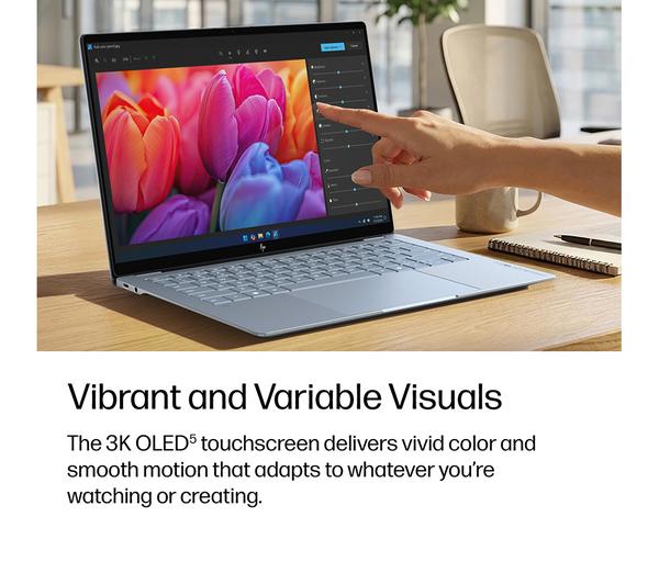 HP OmniBook Ultra 14" Laptop, Copilot+ PC - Snapdragon X2 Elite, 1 TB SSD, Stone Blue - Image 9