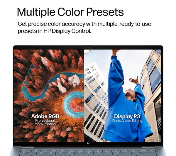 HP OmniBook Ultra 14" Laptop, Copilot+ PC - Snapdragon X2 Elite, 1 TB SSD, Stone Blue - Image 13