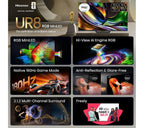 HISENSE UR8S 55" RGB Mini LED 4K 180Hz Smart AI TV with Freely - 55UR8STUK - Image 3