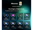 HISENSE UR8S 55" RGB Mini LED 4K 180Hz Smart AI TV with Freely - 55UR8STUK - Image 4