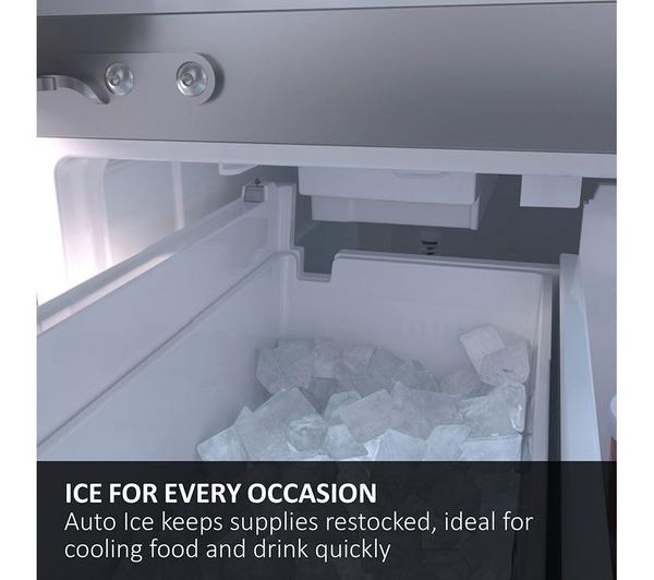 HAIER Series 7 HFR79F19EFGK Fridge Freezer - Sapphire Glass - Image 5