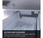 HAIER Series 7 HFR79F19EFGK Fridge Freezer - Sapphire Glass - Image 5