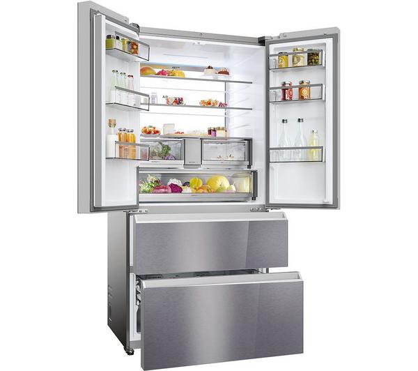 HAIER Series 7 HFR79F19EFGK Fridge Freezer - Sapphire Glass - Image 10