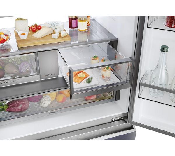 HAIER Series 7 HFR79F19EFGK Fridge Freezer - Sapphire Glass - Image 11