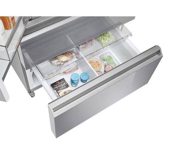 HAIER Series 7 HFR79F19EFGK Fridge Freezer - Sapphire Glass - Image 13