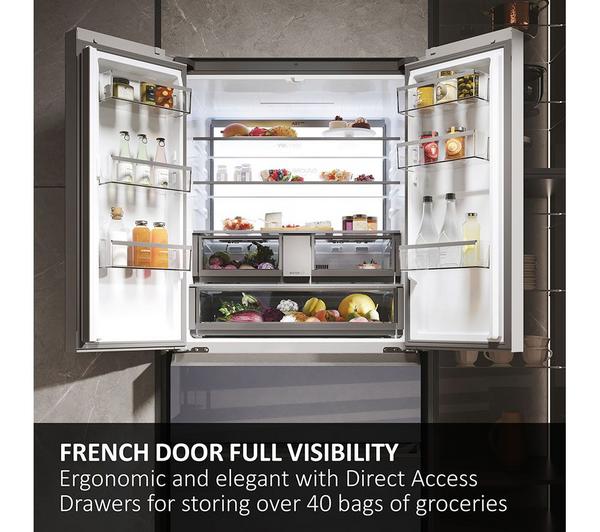 HAIER Series 7 HFR79F19EFGK Fridge Freezer - Sapphire Glass - Image 16